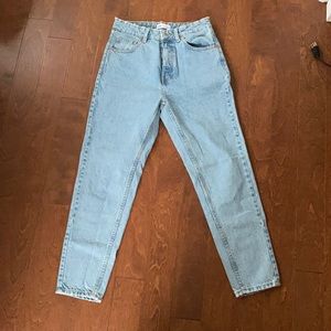 Zara high waisted mom jeans